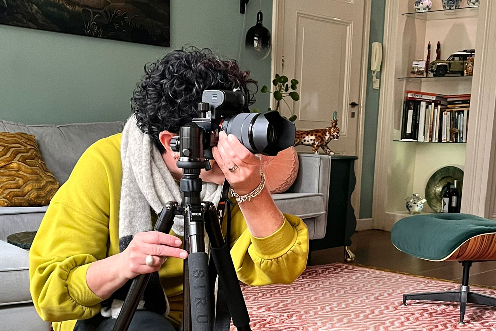 De Fotomaekerij aan het werk bij interieurfotografie in Haarlem.